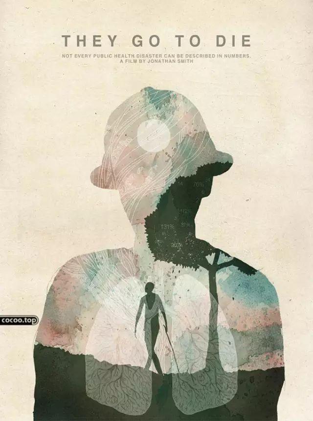 公益海报中的元素替代!