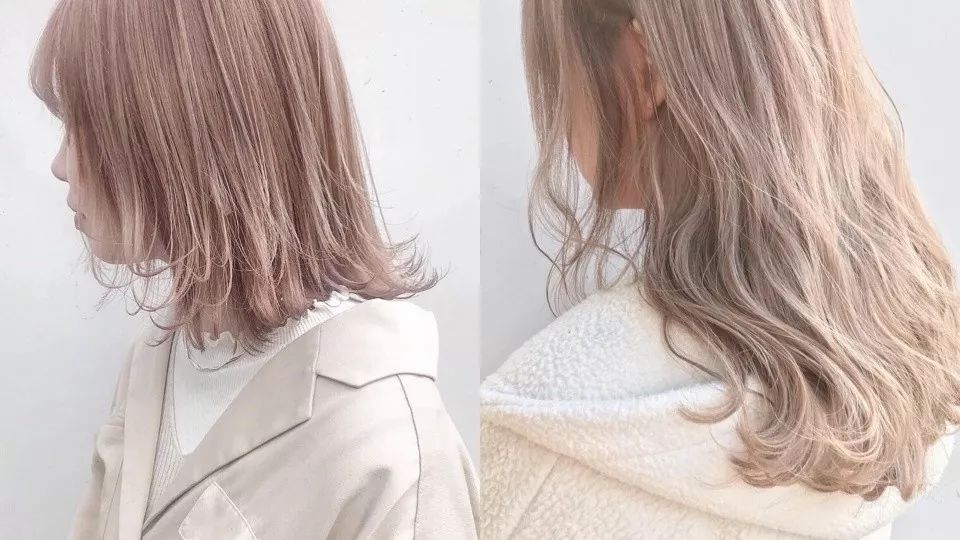 秋冬大势脏发色推荐!雾感奶茶发色最显嫩又显白