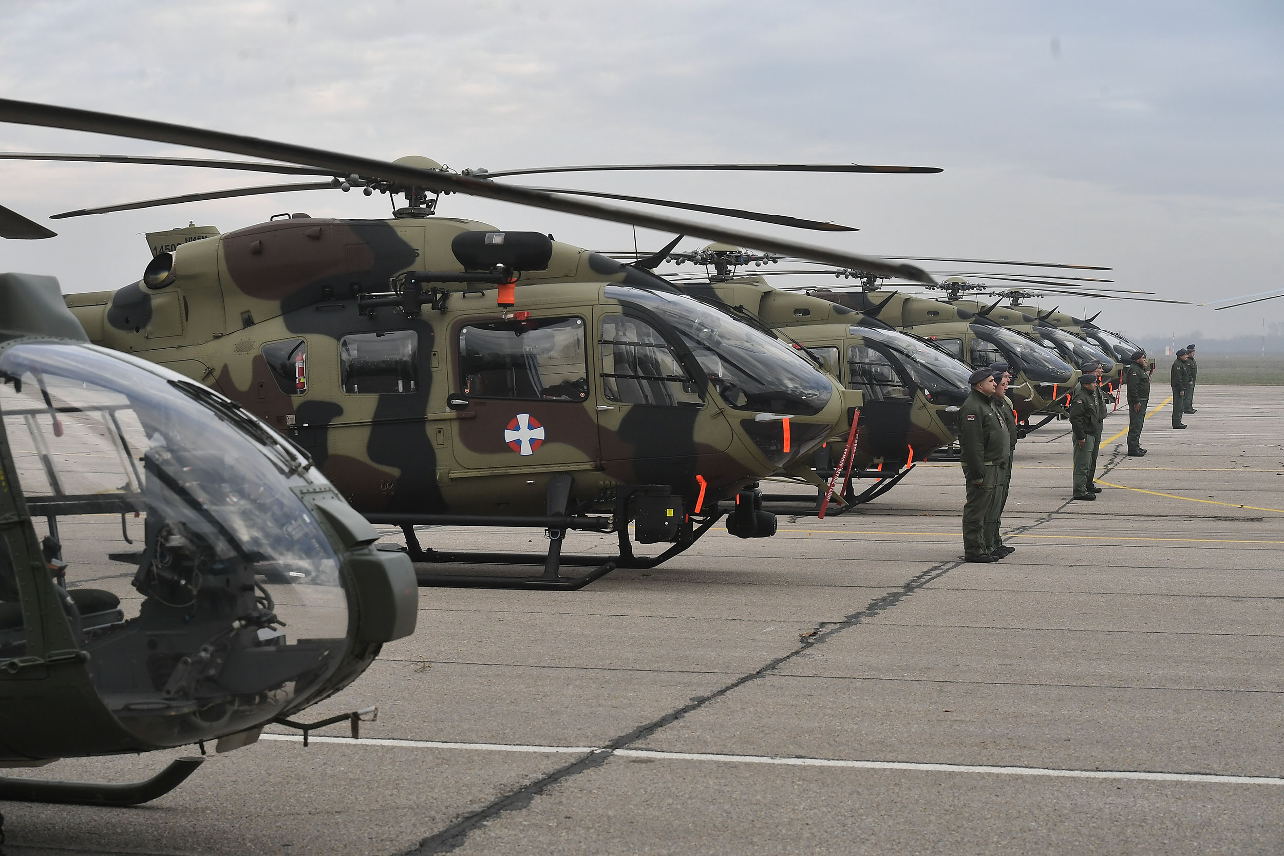 塞尔维亚空军和防空部队接收4架俄制米