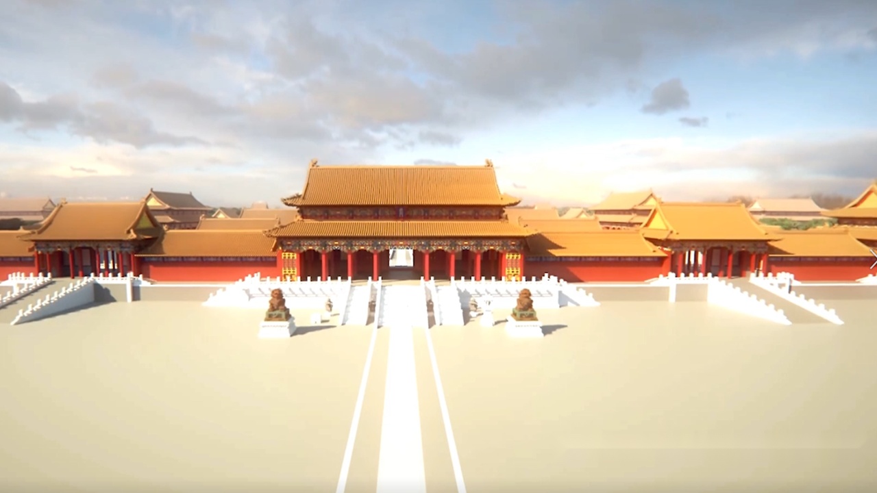 mc玩家的骄傲游戏中还原最美紫禁城被收藏在故宫博物院展出