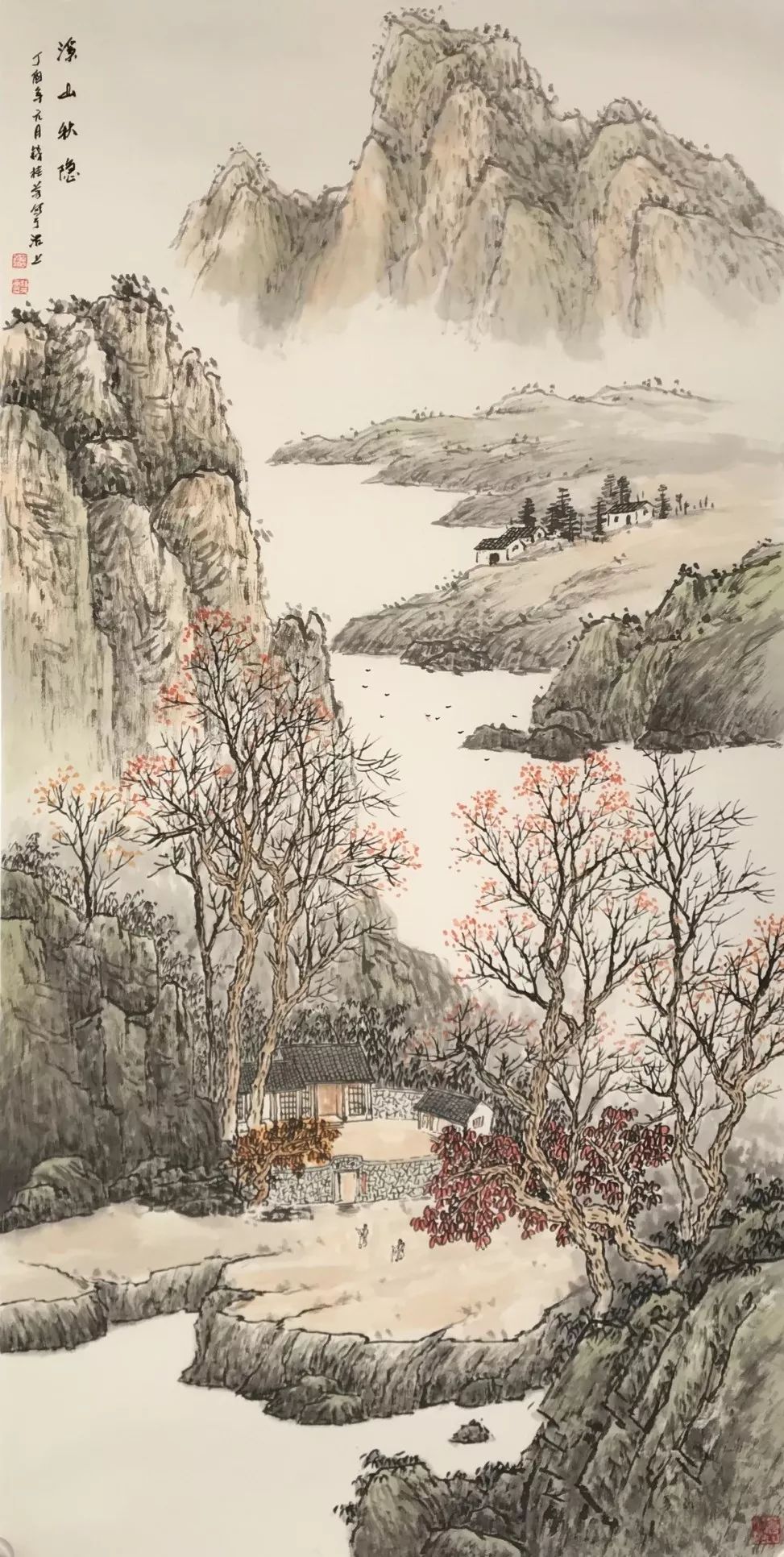 「艺术中国」——钱桂芳和他的山水画_天津