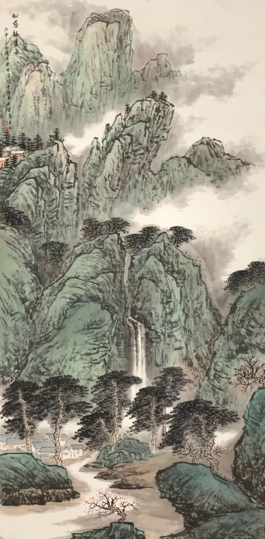 「艺术中国」——钱桂芳和他的山水画_天津