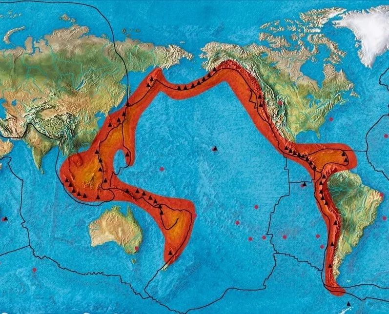 环太平洋火山带,这个名字可能很多人都有听说过,包围着太平洋,成马蹄