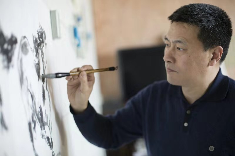 壮时代精神    写骐骥风采----画家高栋梁作品欣赏