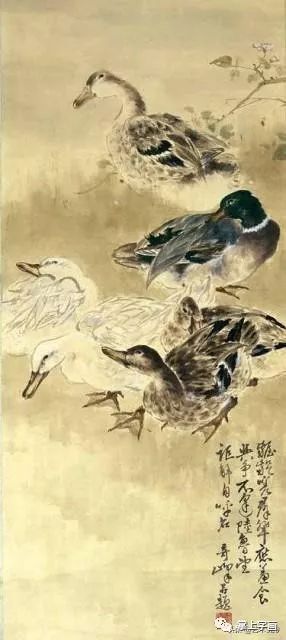 晚清画家高奇峰花鸟作品赏析