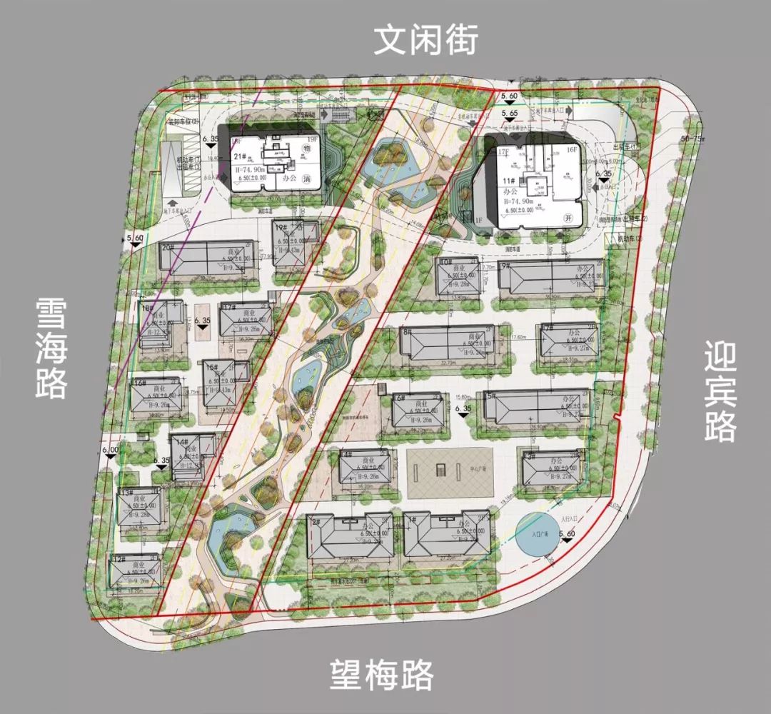 临平新城150米新地标自带停机坪681户住宅开放式商业街区