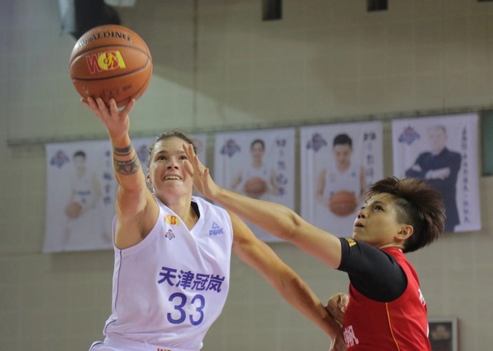 天津中新药业女篮主场战胜武汉盛帆女篮