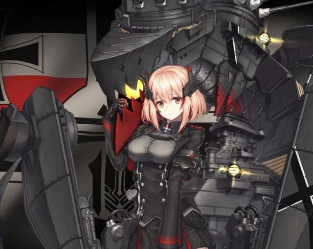 罗恩后来居上的强力病娇属性的舰娘,典型的人格切换粉切黑,病切二代目