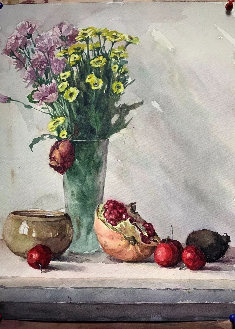 展讯首届陕西省水彩粉画展参展作品官方发布第3期