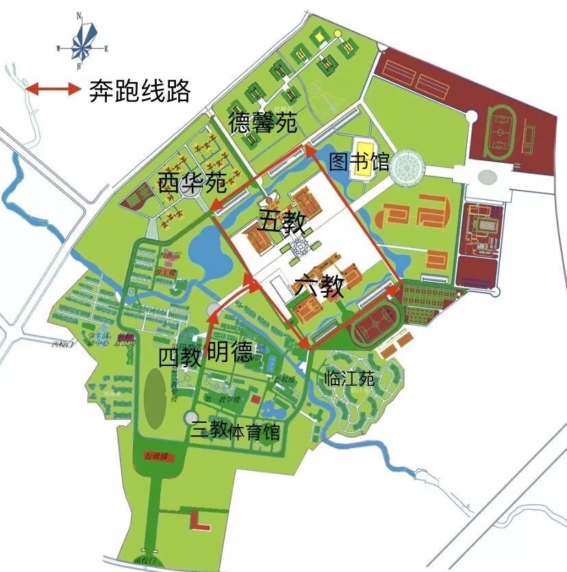 西华师范大学新区地图图片