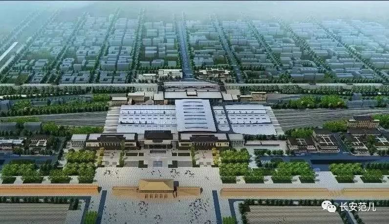 惊艳西安火车站北广场2021年4月建成后长这样