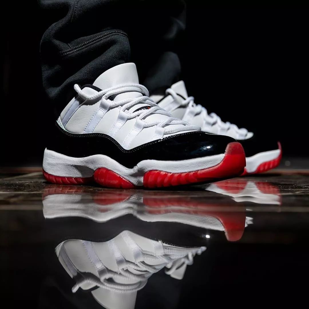 骚:air jordan 11"康扣大魔王"实物提前上脚泄露,发售日确认!