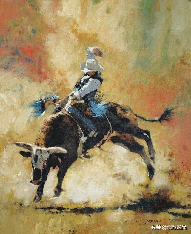 美国艺术家迈克尔杜达人物油画作品选集