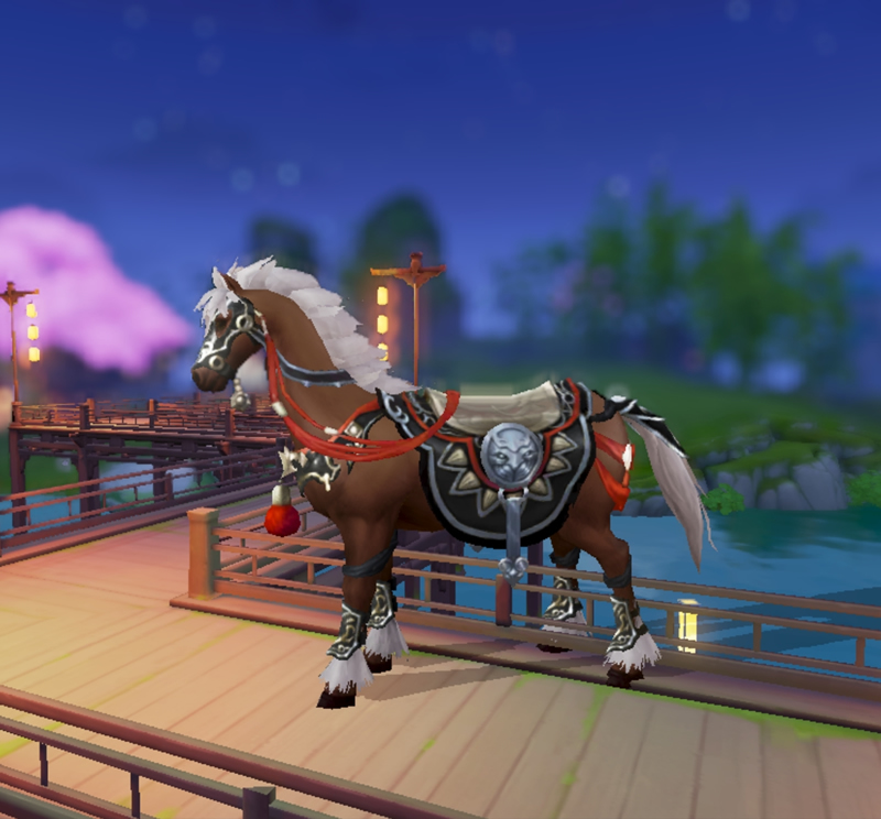 花与剑白马棕马坐骑怎么获得