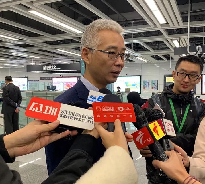 深圳地铁运营集团总经理陈琪介绍