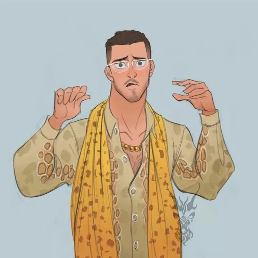 浓厚的迪士尼画风他笔下的角色诙谐有趣塑造人物个性鲜明