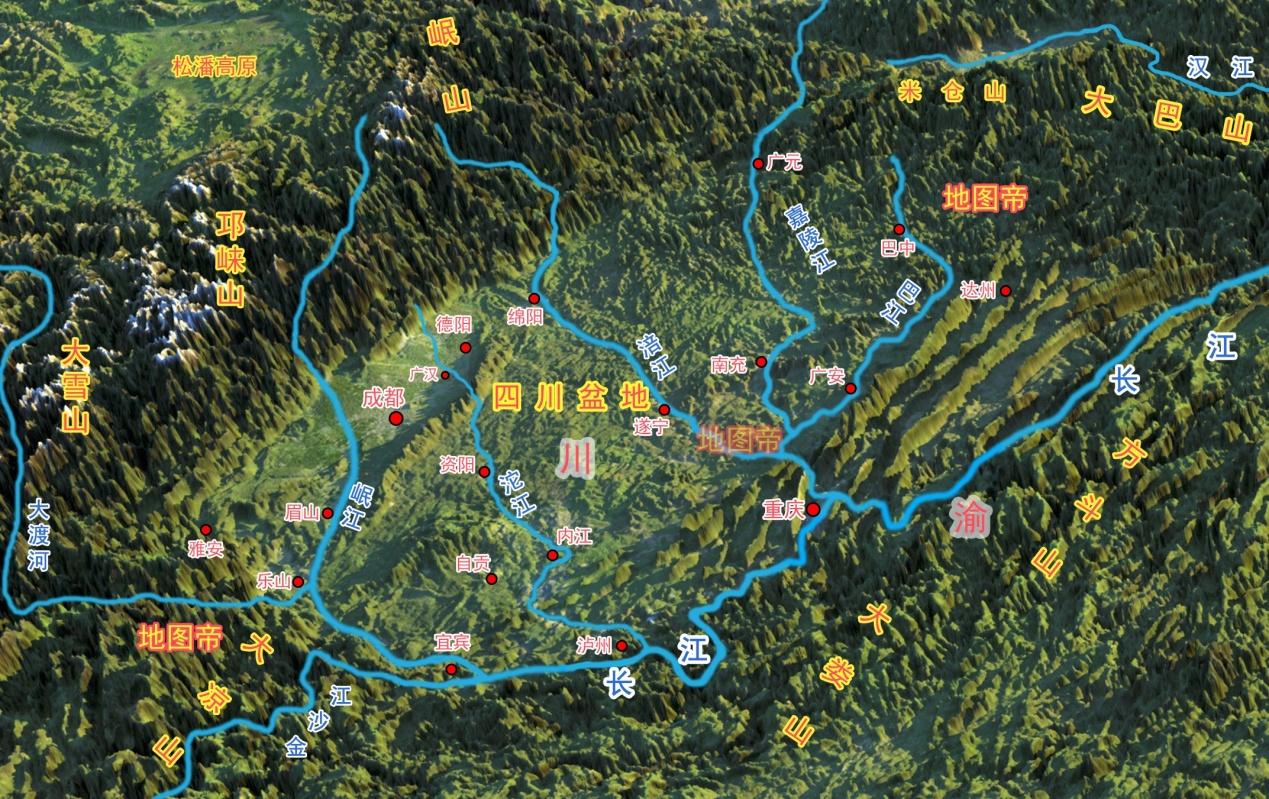 汉中和关中平原之间隔着秦岭,为何不划入四川?_巴蜀