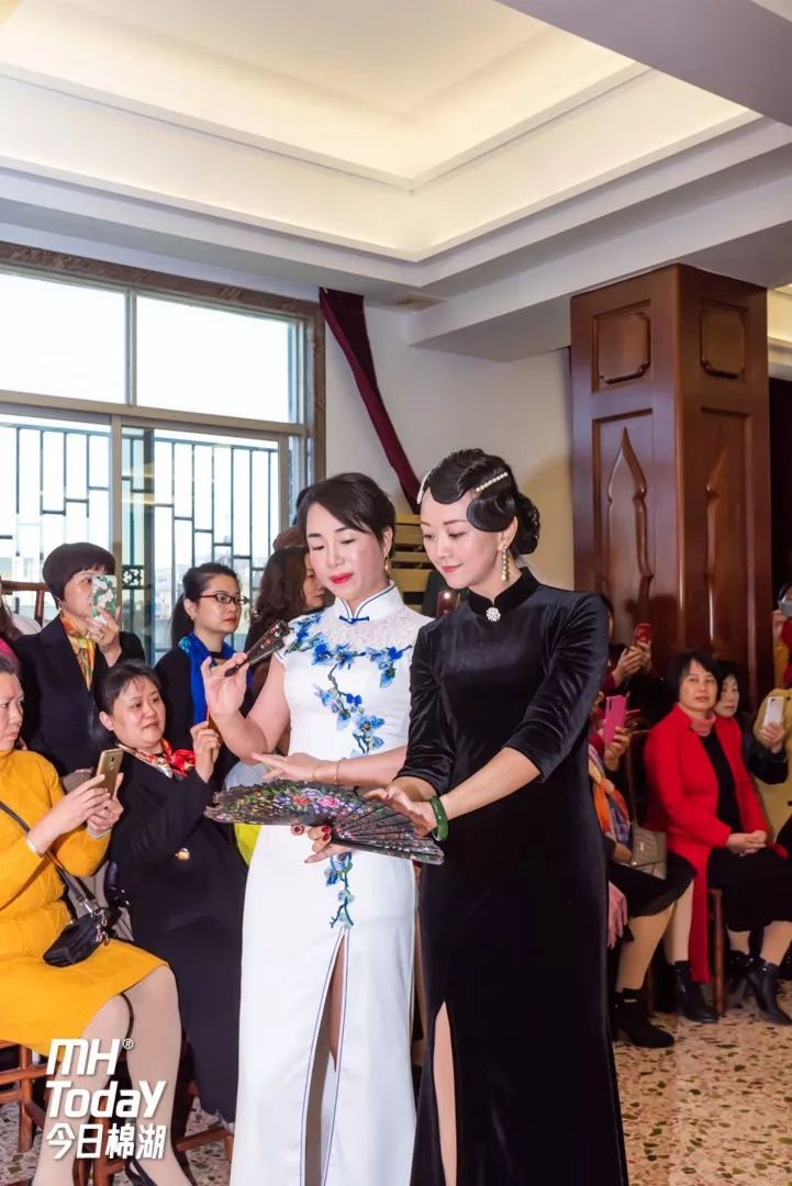 旗袍秀诠释健康美 | 揭西县老体协在棉湖举办健身走秀培训班