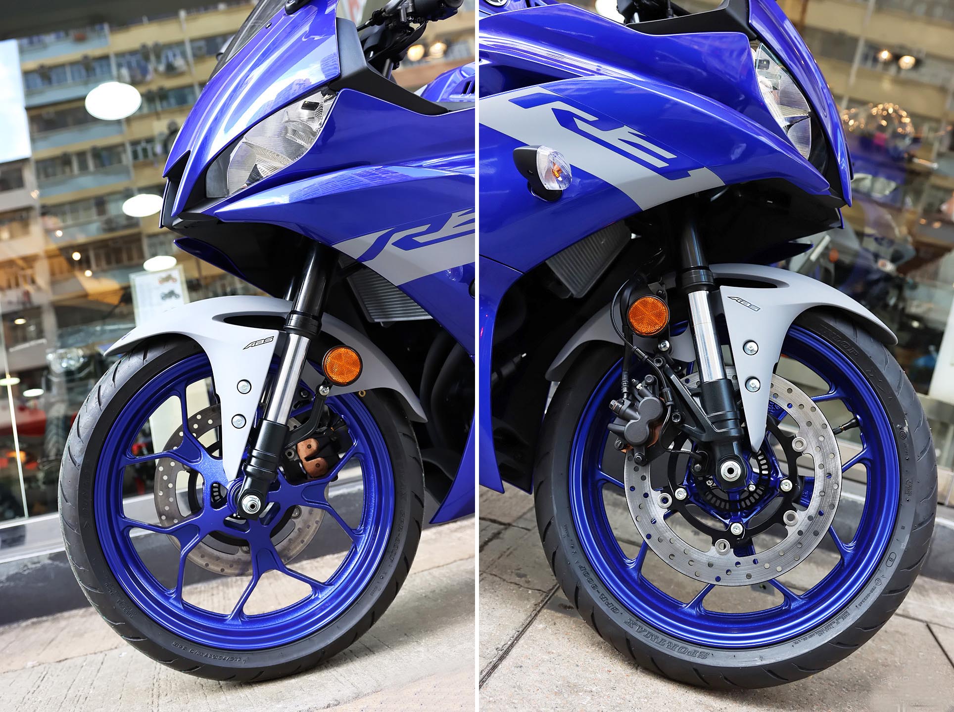 隔岸观火雅马哈2020款yzfr3到港实拍