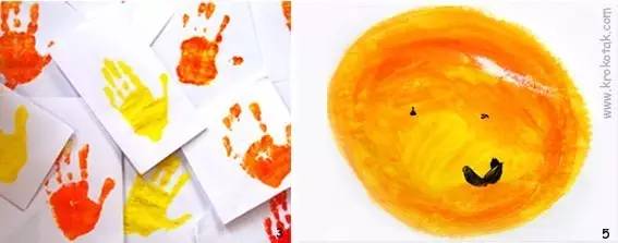 画法:难度系数★准备清单:画纸,颜料,剪刀手掌里的小太阳no.