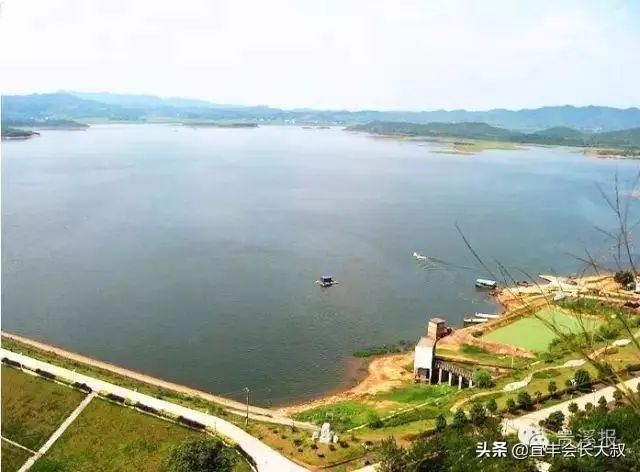 贵溪大桥最美纽带绚丽夺目离不开那——枫林湾水库打动我心润物无声离