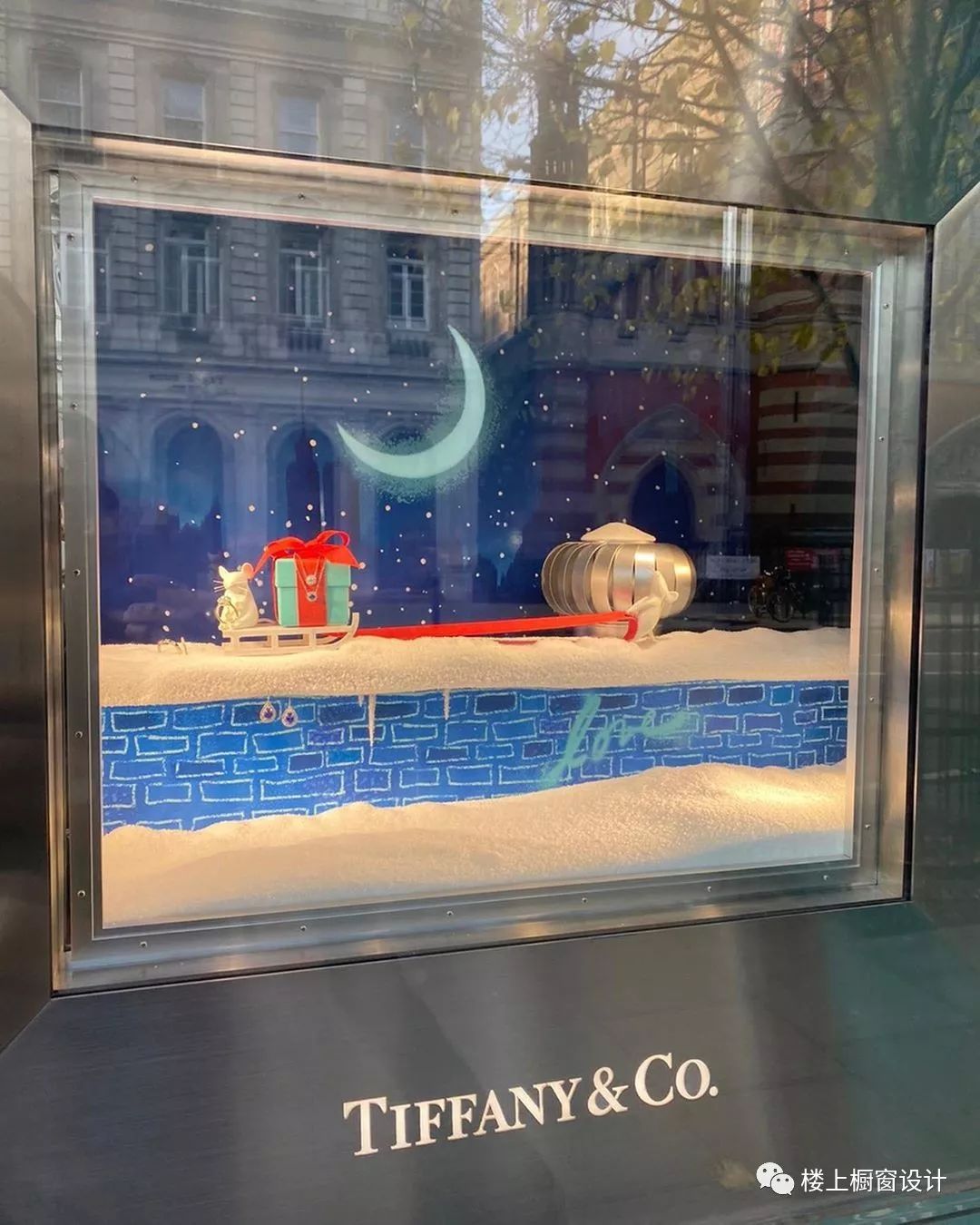 tiffany&co圣诞橱窗2019