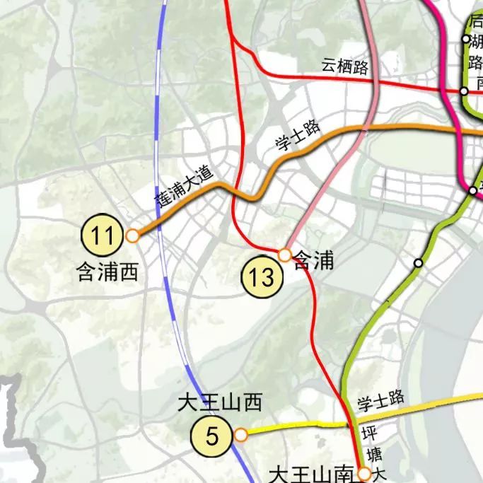 长沙11号线地铁线路图图片