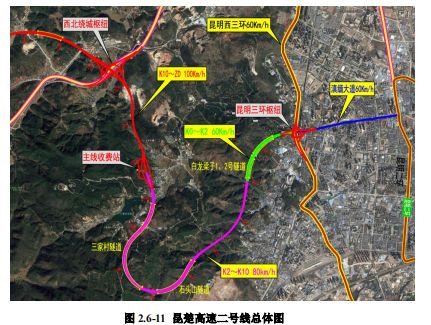 重磅滇缅大道快速路要来了从昆楚高速公路进入二环内将告别红绿灯