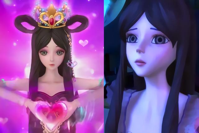 叶罗丽当仙子们褪去饰品后的模样罗丽清纯可人冰公主惹人怜