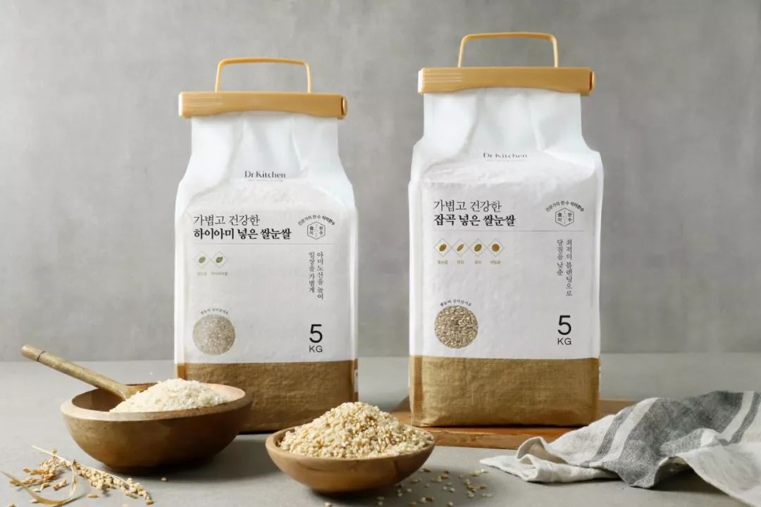 视觉优秀高端大米产品包装设计