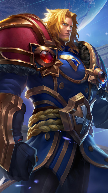 《王者荣耀》高清手机壁纸,威武霸气的项羽皮肤