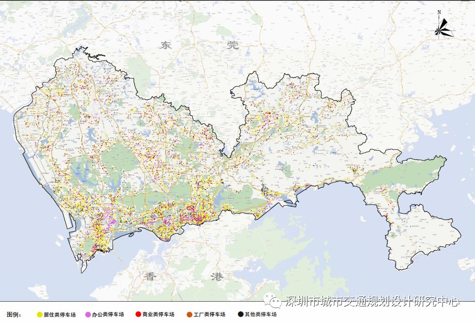 深圳市停車差異化分區與調控政策
