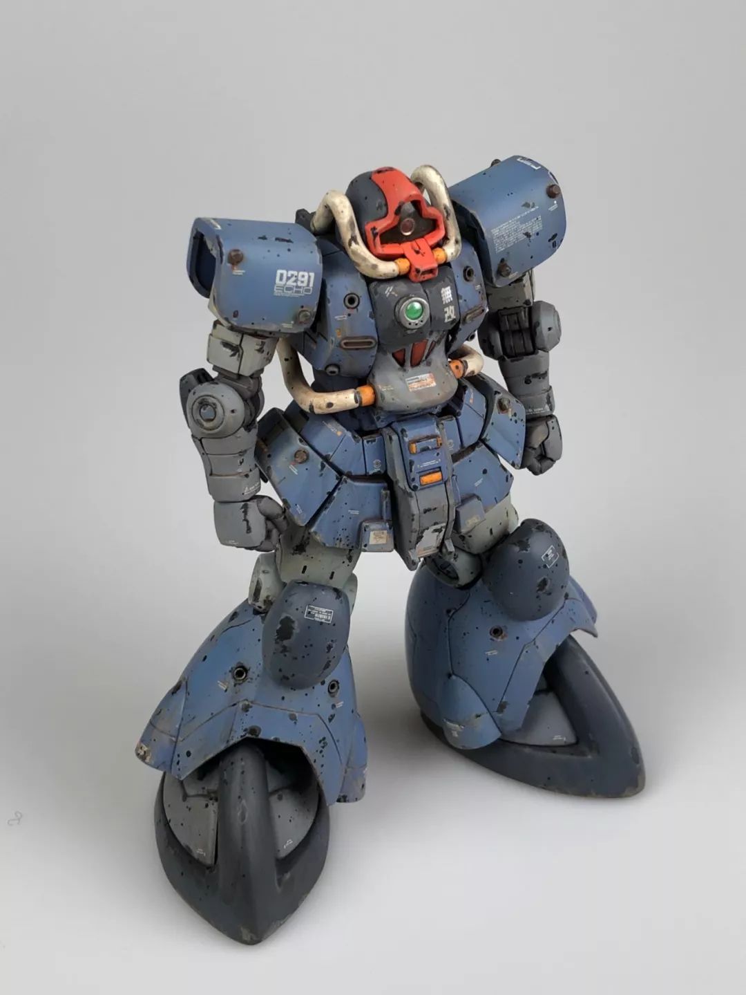 换一种配色的旧化制作,hg gto 大魔试作型改造