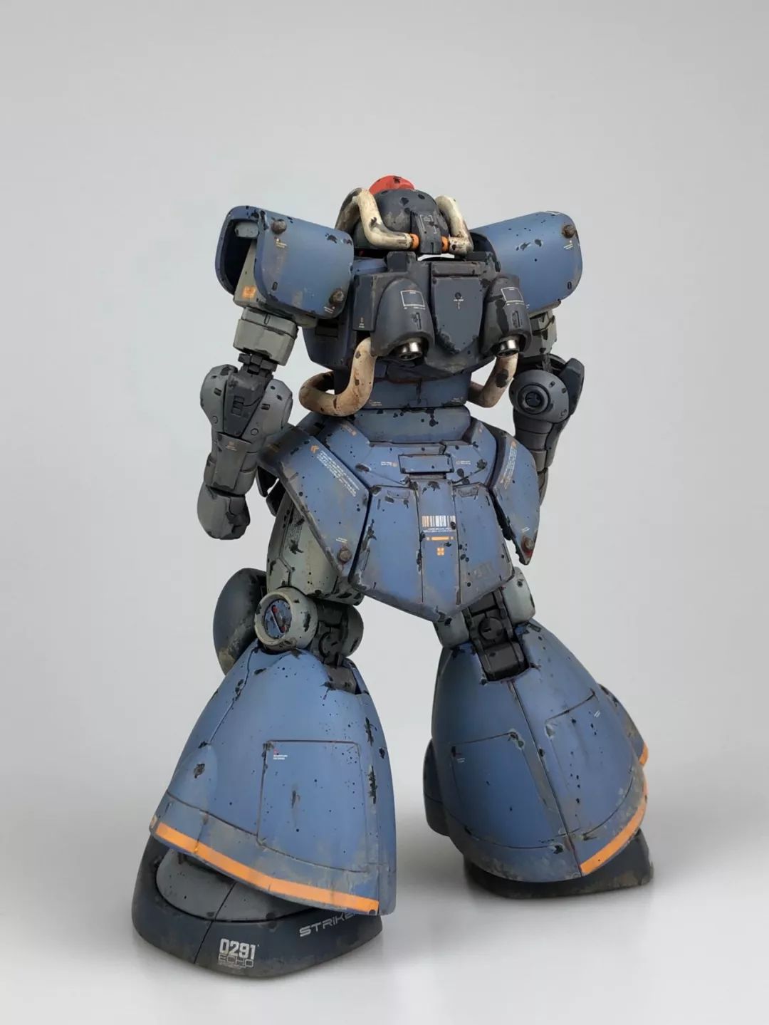 换一种配色的旧化制作,hg gto 大魔试作型改造