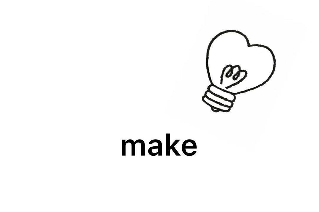 原创 英语笔记,在英语单词当中make 制造有哪些用法