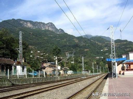 甘肃省徽县的重要铁路车站——徽县火车站