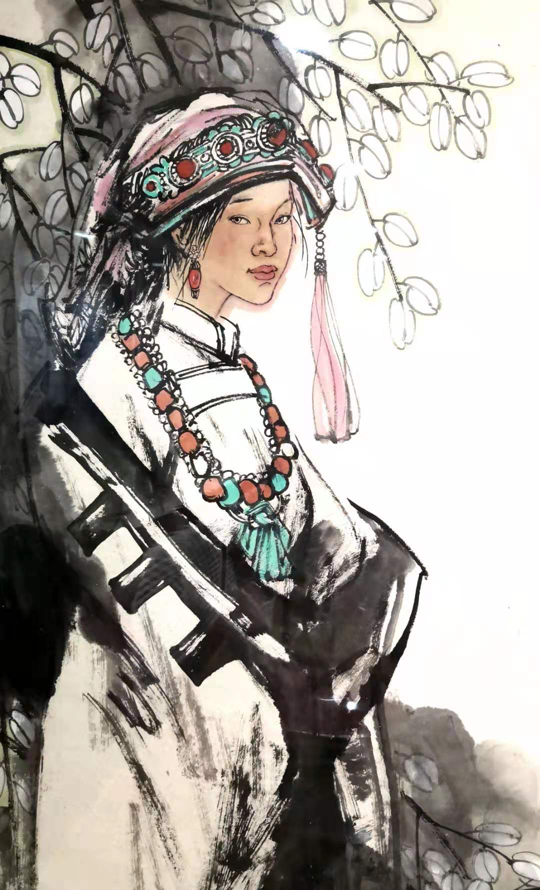 卿辰带您品著名画家张生进著作春消息