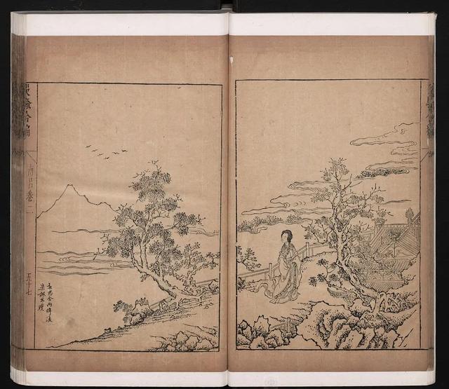 明代古籍善本《乐府吴骚合编》插图版画欣赏_白雪斋