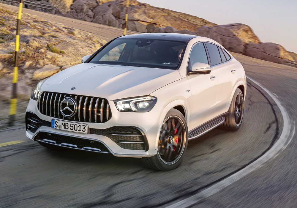 野兽凶猛2020款奔驰gle53amg4maticcoupe官图发布