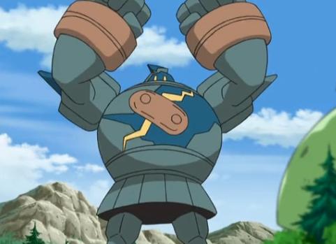 《宝可梦》低配版高达泥偶巨人,对战中有着和高达一样的破坏力?