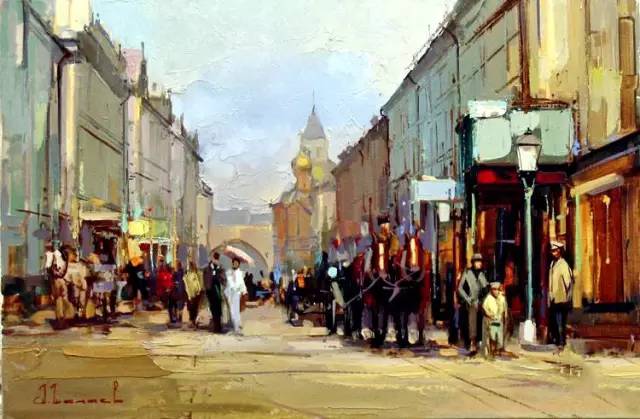 俄罗斯油画家阿列克谢沙罗夫油画作品欣赏