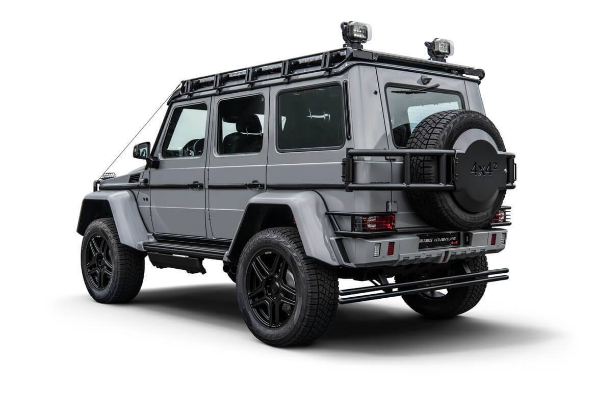 零距离接触全地形越野跑车:brabus巴博斯550 4x405探险版