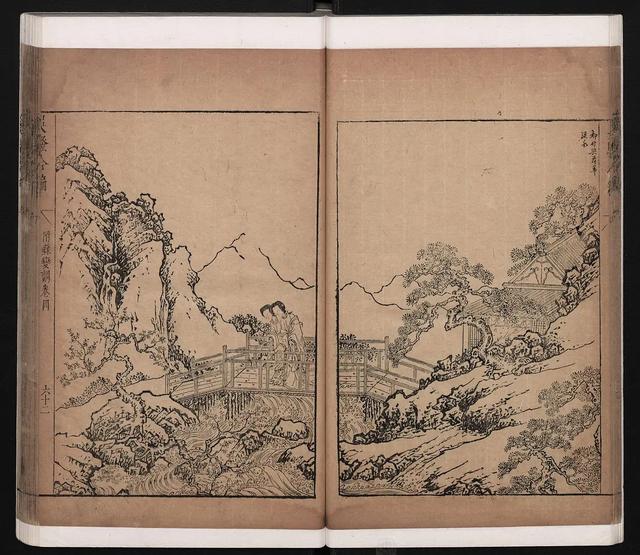 明代古籍善本乐府吴骚合编插图版画欣赏