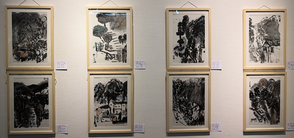 安康市汉滨区双龙镇双龙小学留守儿童水墨画展在陕西美术馆成功举办