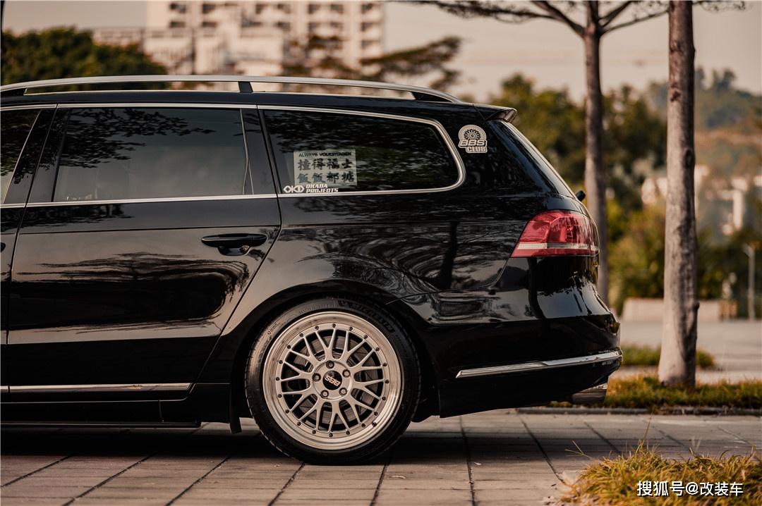 迈腾旅行车的精致改装,日常通勤车也可以很帅!_搜狐汽车_搜狐网