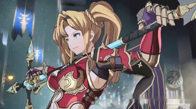 碧蓝幻想versus泽塔角色预告红衣双马尾御姐登场