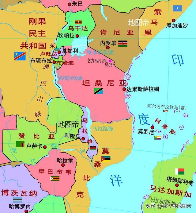 坦桑尼亚为何迁都从沿海达累斯萨拉姆迁到内陆多多马