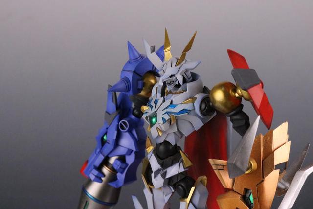 阴影涂装,gk树脂奥米加兽模型