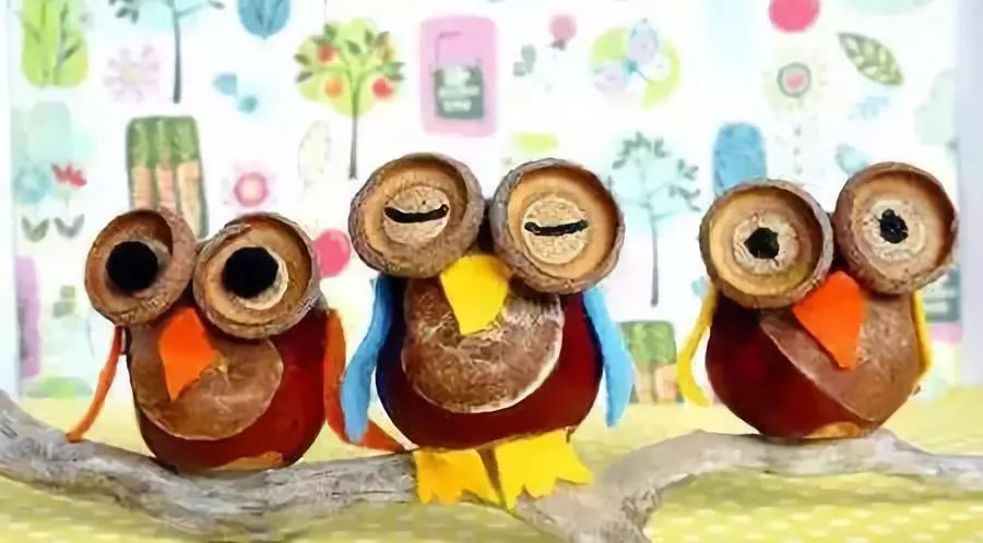 亲子手工新年最富创意的坚果手工总有一款适合你