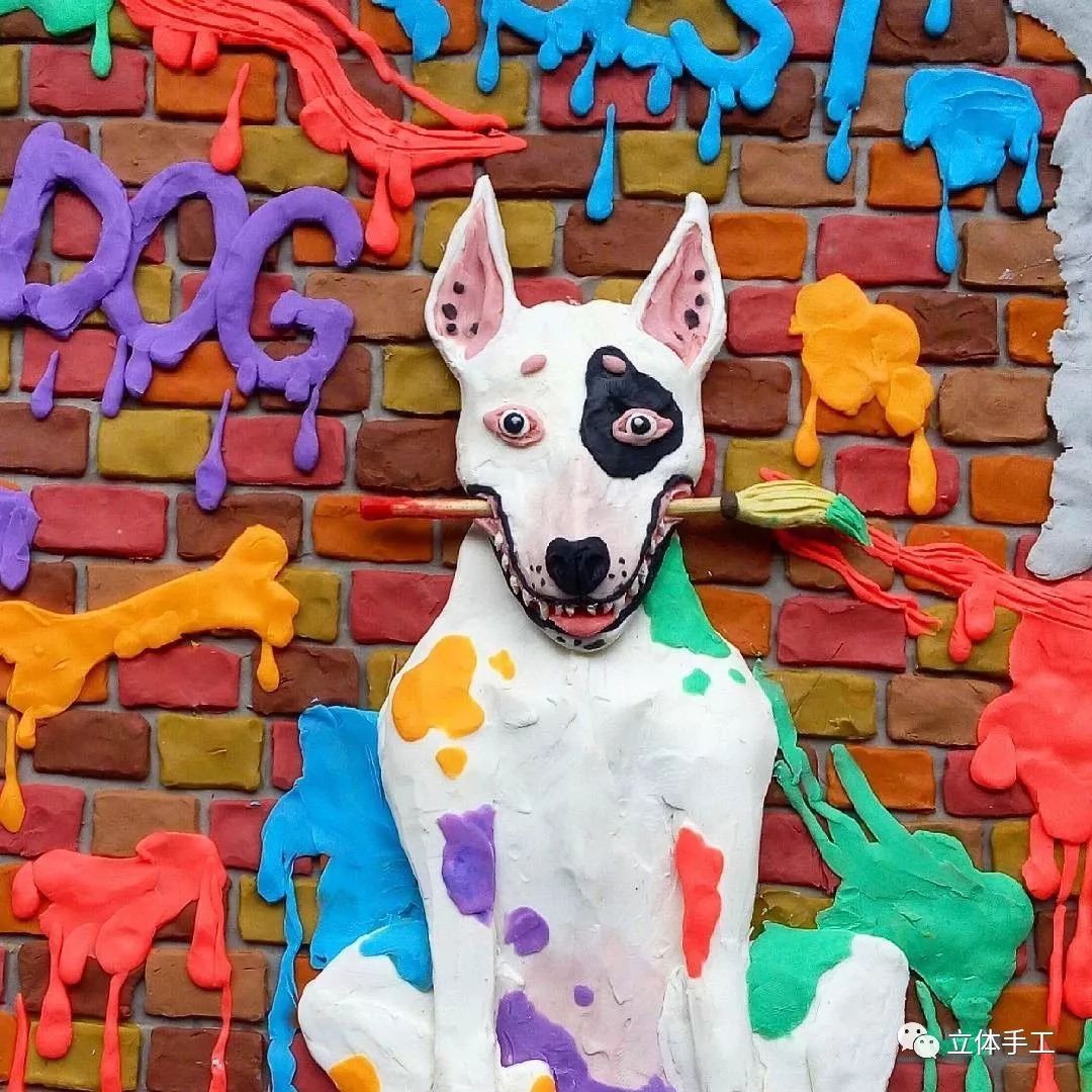 美绝了的黏土浮雕画 波罗